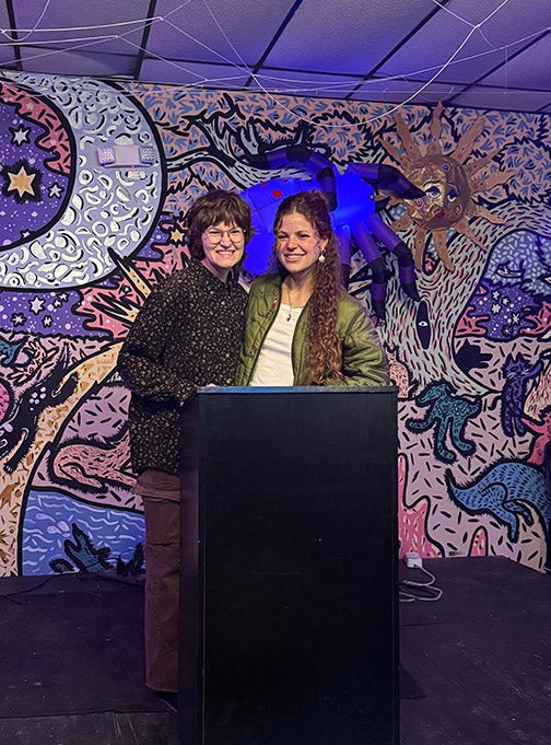 Allison Weissman, left in photo, and Kate Delay at The Bark in Tallahassee