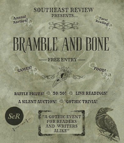Southeast Review flyer for fundraiser 