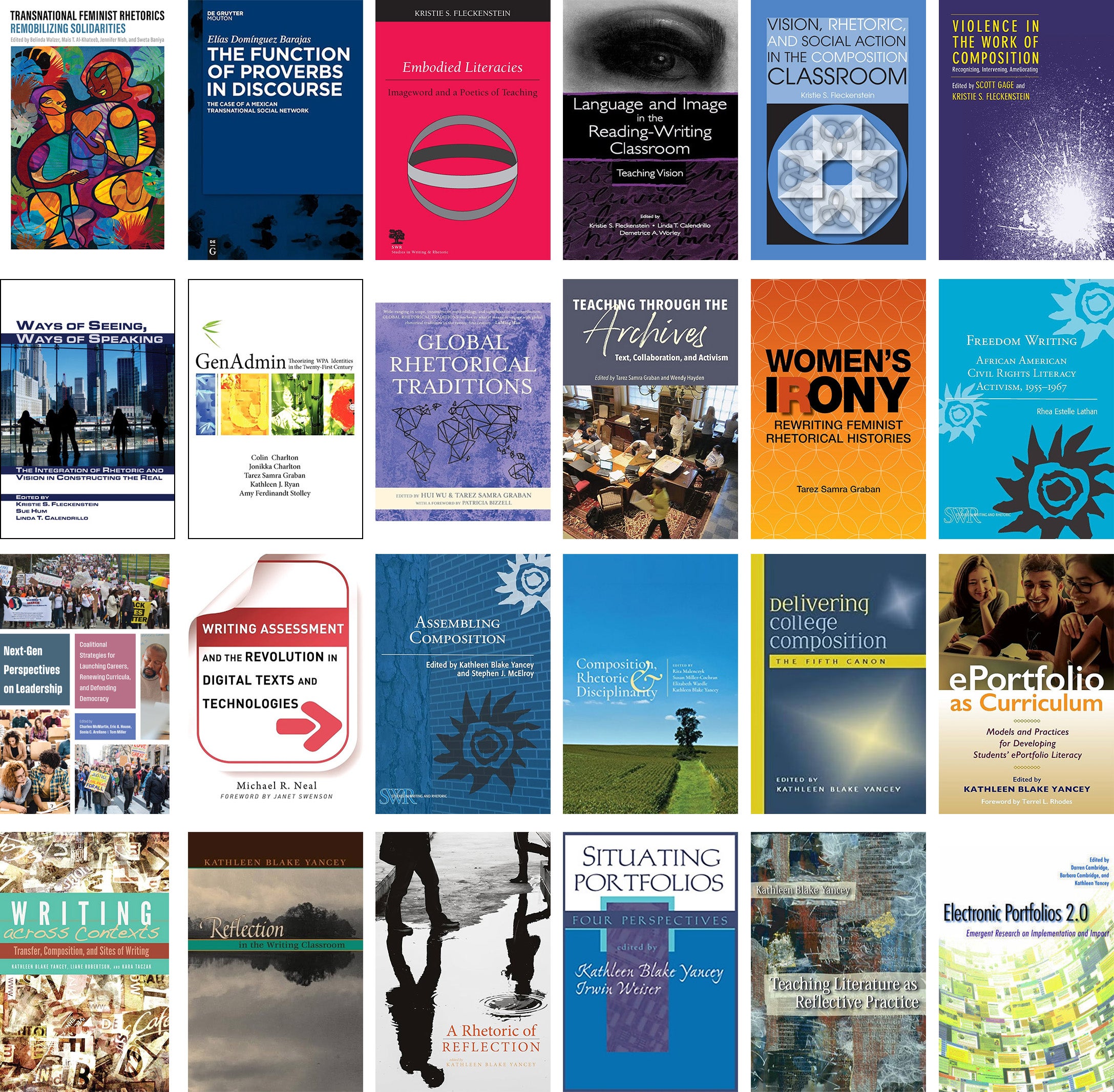 Rhetoric and Composition Faculty Bookshelf