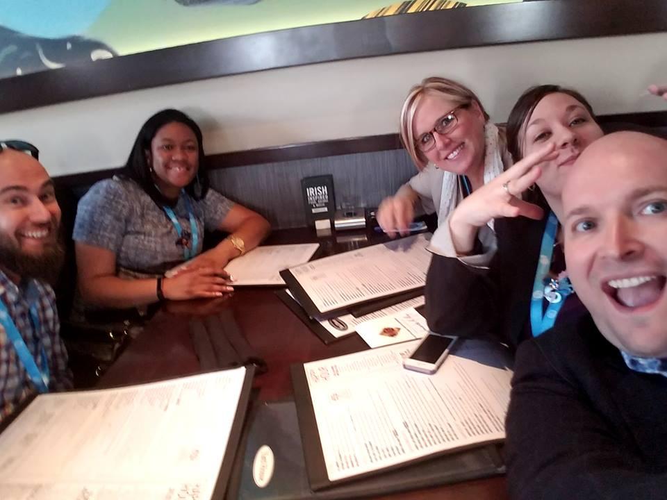 rob and others around the table