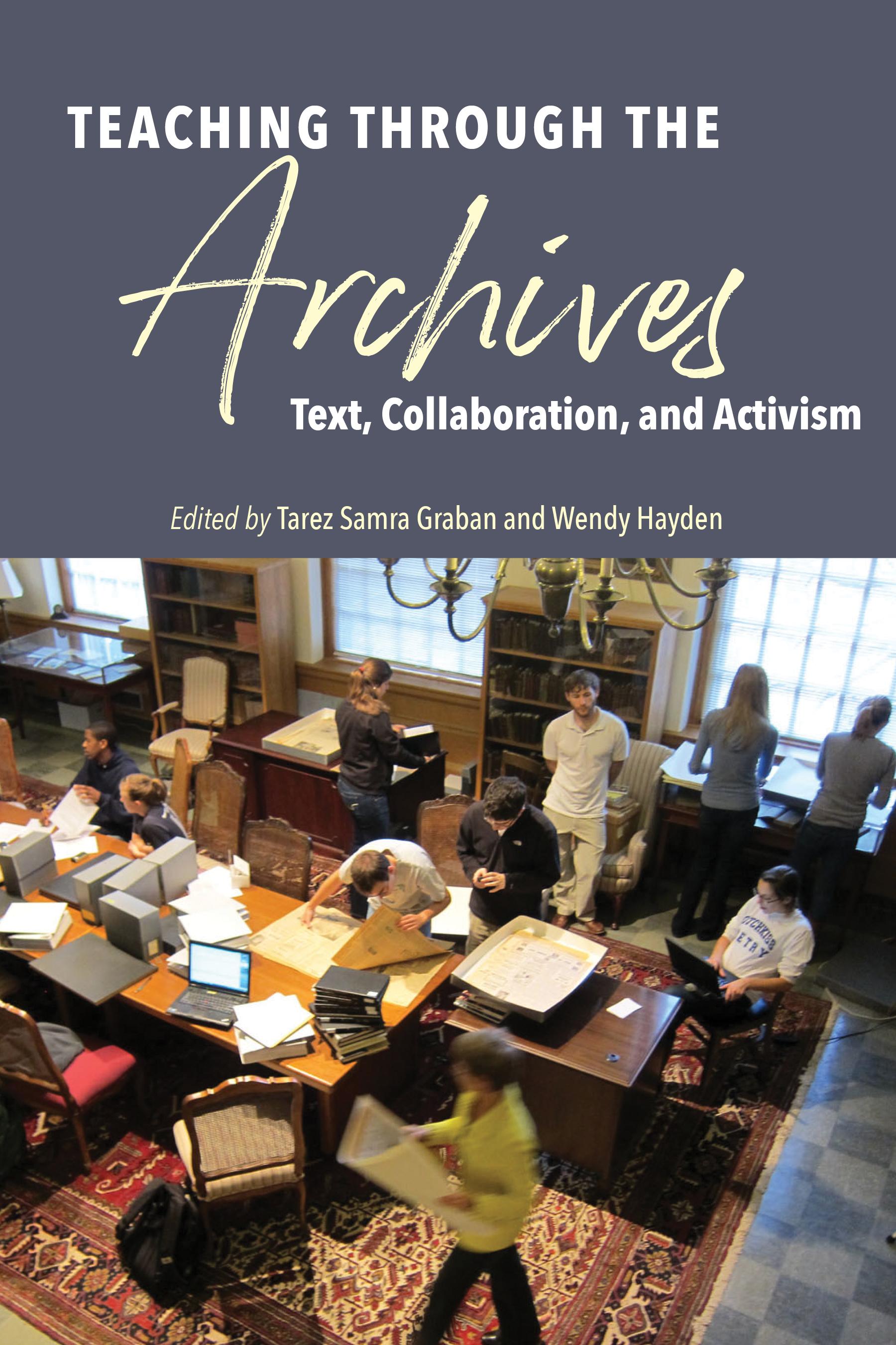 book cover: teaching through the archives
